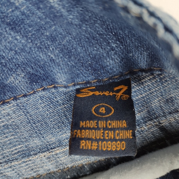 Seven7 Jeans Size 4 - Picture 5 of 7